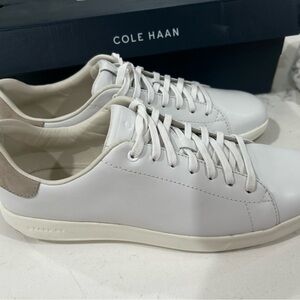 Cole Haan Women’s White and Cream Sneakers